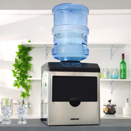 Geepas ice maker with water dispenser 22kg