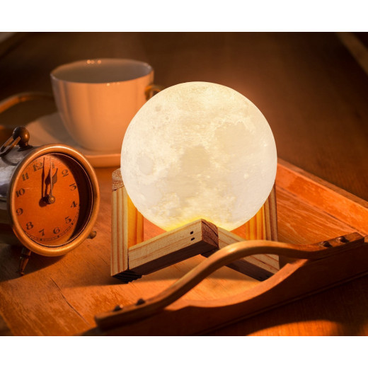 3D Printed Moon Lamp