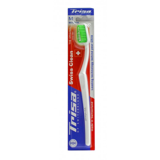 Trisa Swiss Clean Toothbrush - Medium