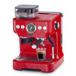 Trisa espresso machine "Barista plus", red