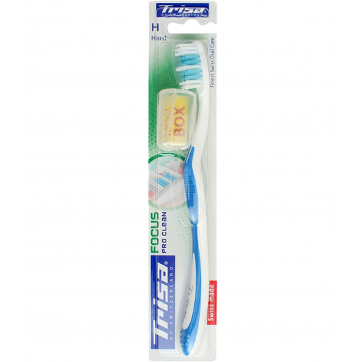 Trisa focus pro clean hard toothbrush