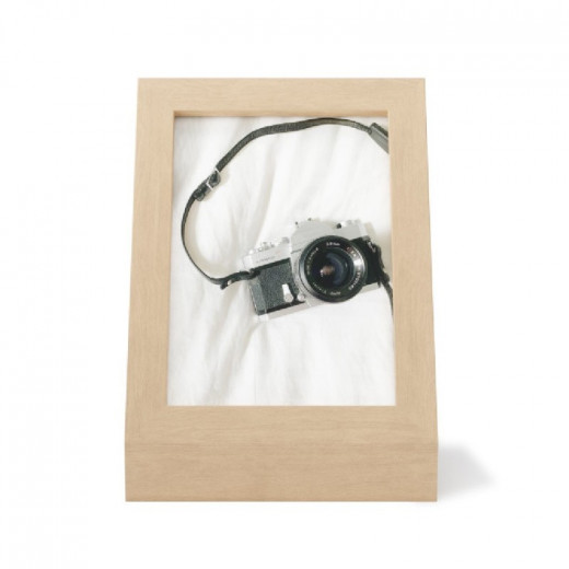 Umbra Podium Photo Wood Frame, 5*7 cm