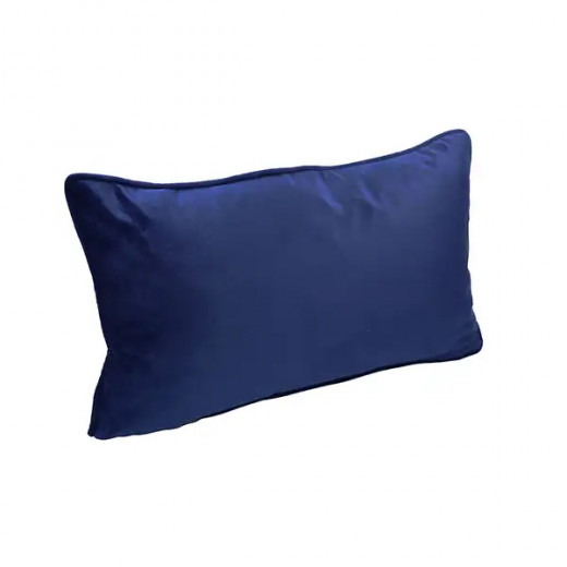 Nova Home Velvet Cushion Cover, Navy Color, 30x50 Cm