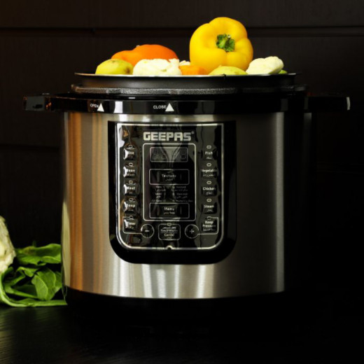 Geepas digital multi-cooker 12L