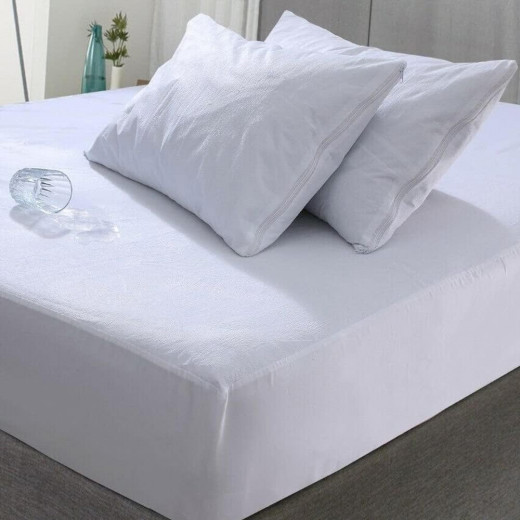 Nova Home Breath-Pro Waterproof Breathable Mattress Protector, White Color, 70*140 Cm