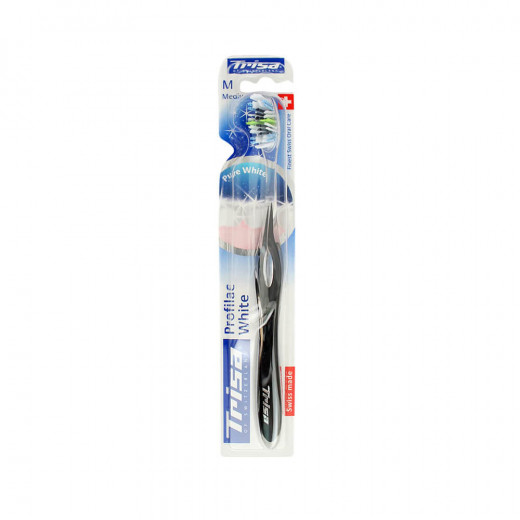 Trisa Profilac White Medium Soft Toothbrush 1pc