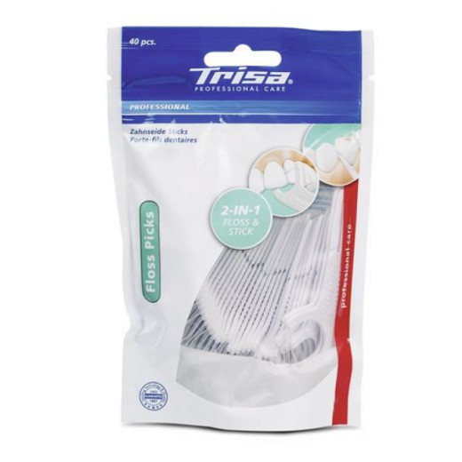 Trisa Floss Picks Professional - 40 Stk.