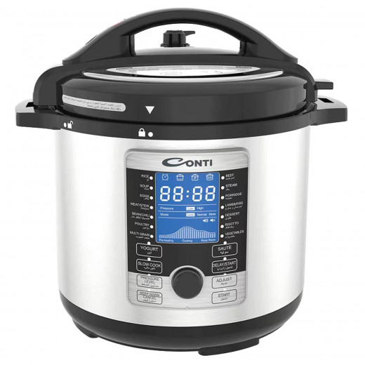 Conti Electric Pressure Cooker – 12L -1600W