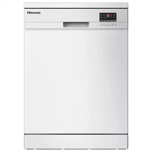 Hisense dishwasher 5 programs (white)
