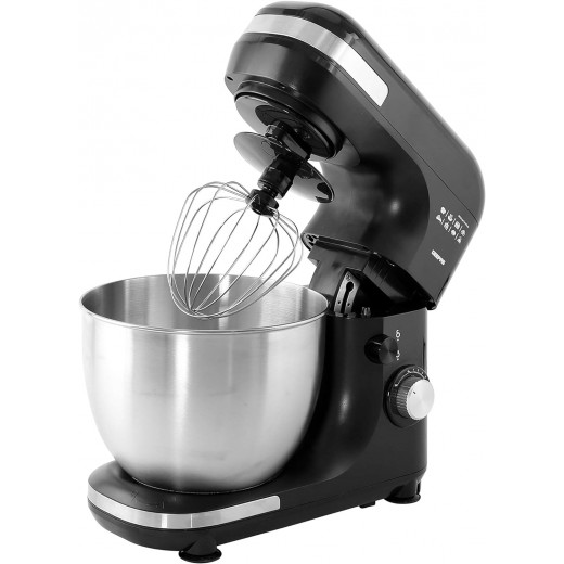 Geepas 3 In 1 Mixer Cum Blender 600w - 7 Level Speed, 5 Litre Stainless Steel Bowl