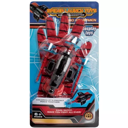 Spider Man Glove Web Shooter Dart Blaster Launcher Toys Costume Kids Child Gift