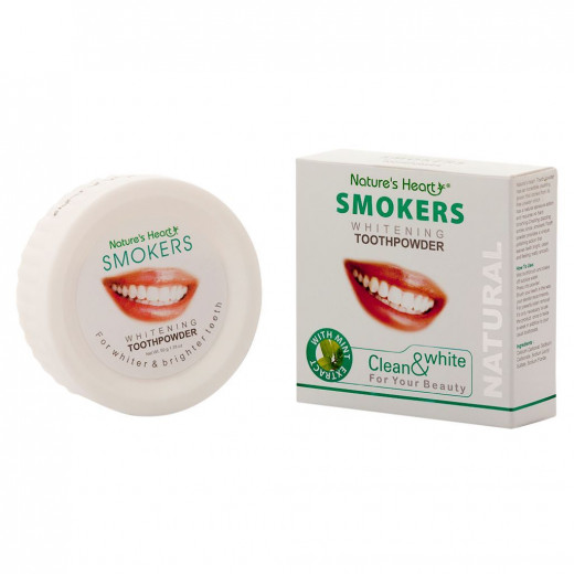 Nature's Heart Smokers Toothpowder, 45 g