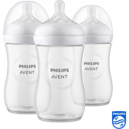 Philips Avent Natural Response Baby Bottle 260 ml  3 Bottles