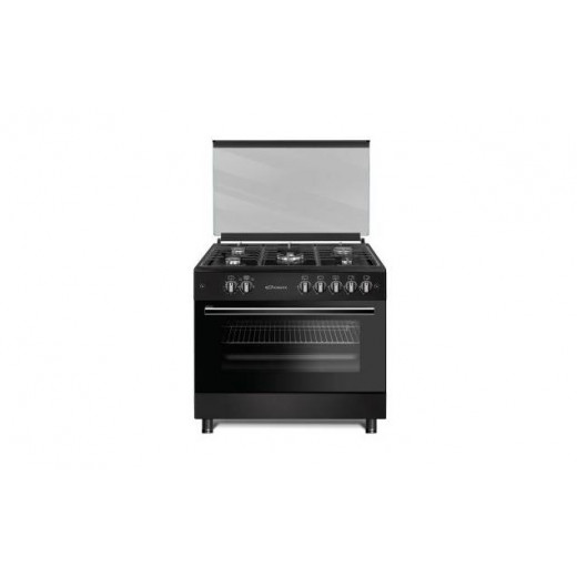 Conti Gas Cooker - 90cm - 5 Burners - Semi Cast Iron