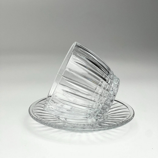 Vague 12 Piece Pudding Glass Bowls 3.35