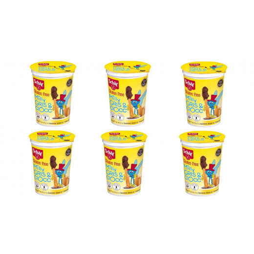 Schar Gluten Free Milly Gris & Choco Bread Stick 52g, 6 Packs