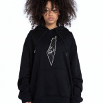 Palestine Map Hoodie - Medium