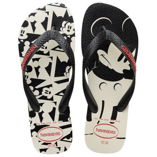 Havaianas Disney Stylish White/black 41/42