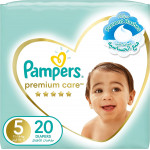 Pampers Premium Care Diapers, Size 5, Junior, 11-16 Kg, Mega Pack, 46 Count