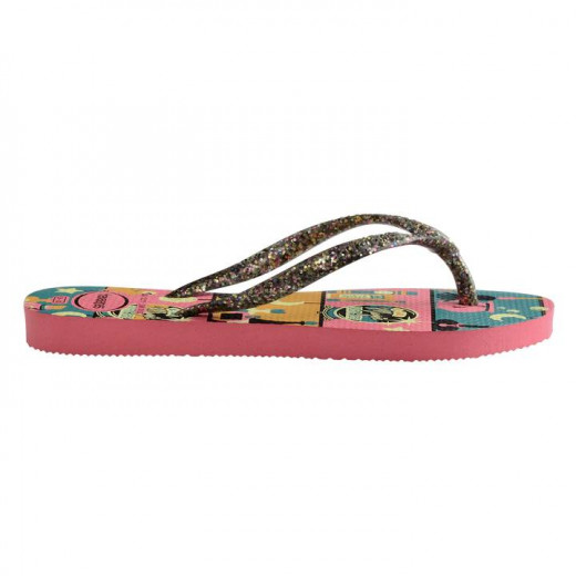 Havaianas Kids Slim Fashion Pink Porcelain 27/28