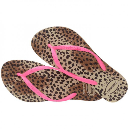 Havaianas Slim Animals Sand Grey/Pink 35/36