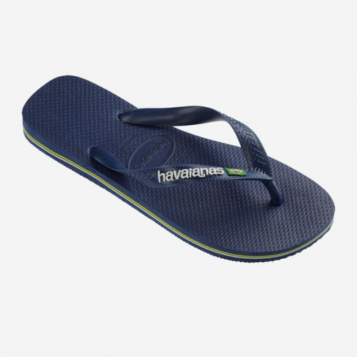 Havaianas Brasil Logo Navy Blue 39/40