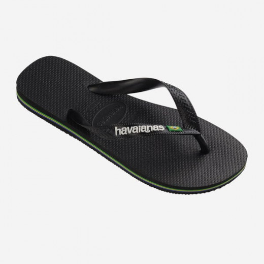 Havaianas Brasil Logo Black 43/44