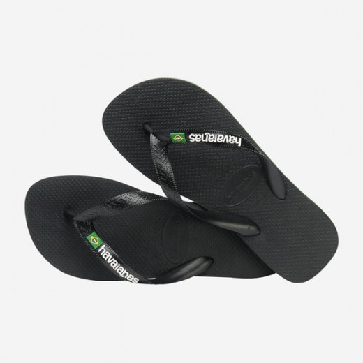 Havaianas Brasil Logo Black 43/44