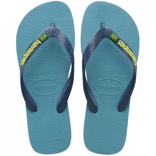 Havaianas Brasil Logo Nautical Blue 39/40