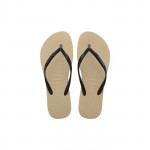 Havaianas Logo Metallic Sand Grey/Black 39/40