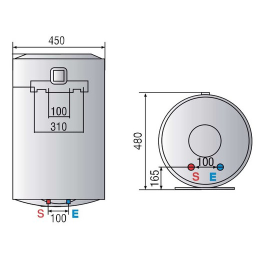 Ariston Electric Water Heater - 100L