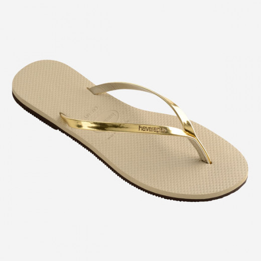 Havaianas You Metallic Sand Grey/light Golden 41/42