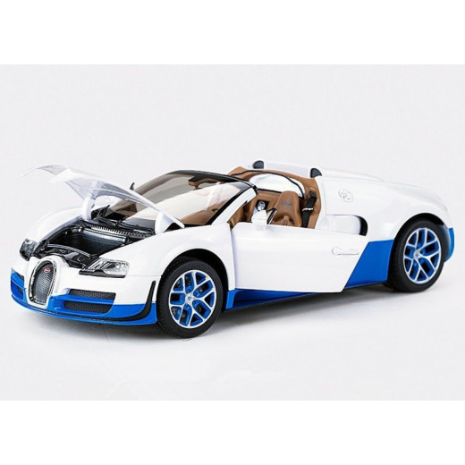 Remote Control Rastar Bugatti Veyron (Orange, White)