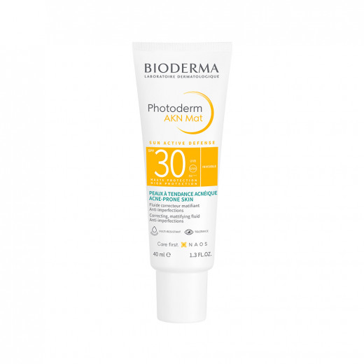 Bioderma Photoderm AKN Fluid MAT SPF30 40ml