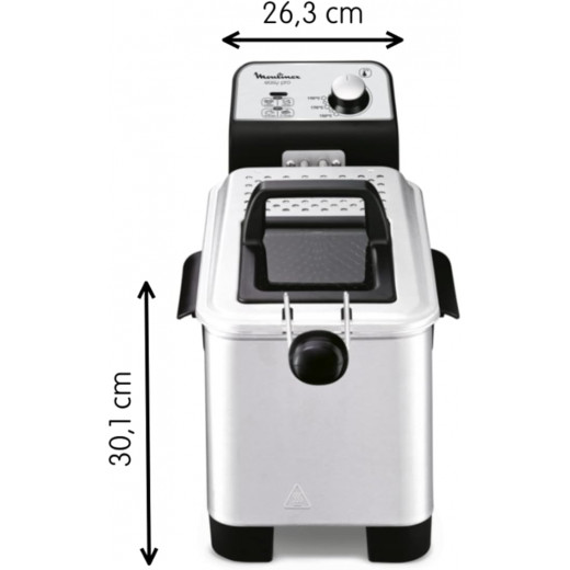 Moulinex Easy Pro Deep Fryer 2 Cooking Levels 1.2KG 2200W