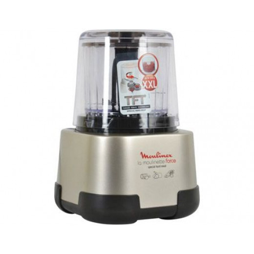 Moulinex DP790A27 Food Chopper, 500W, 0.550 Liter, Silver Premium