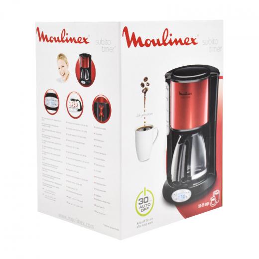 Moulinex Fg360 Coffe Maker-1000w-15cups-1.25l-jar Glass