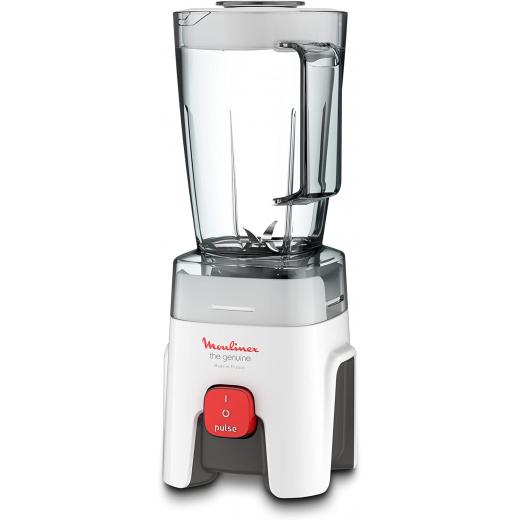 Moulinex genuine blender with grinder and grater, 1.75 liter, 500 watt, white - lm242b25