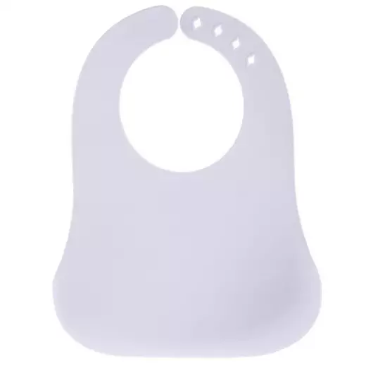 Stephen Joseph Elephant Silicone Bib Light Purple