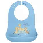 Stephen Joseph Silicone Baby Bib – Zoo