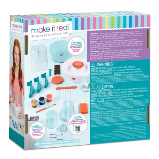 Make it real Mini Pottery Studio Deluxe Set