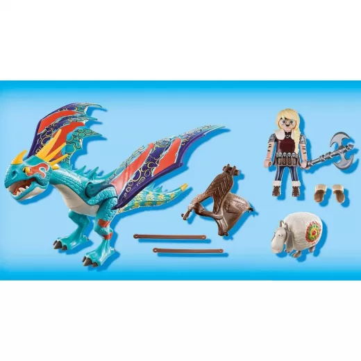 Playmobil Dreamworks Dragon Racing: Astrid And Stormfly