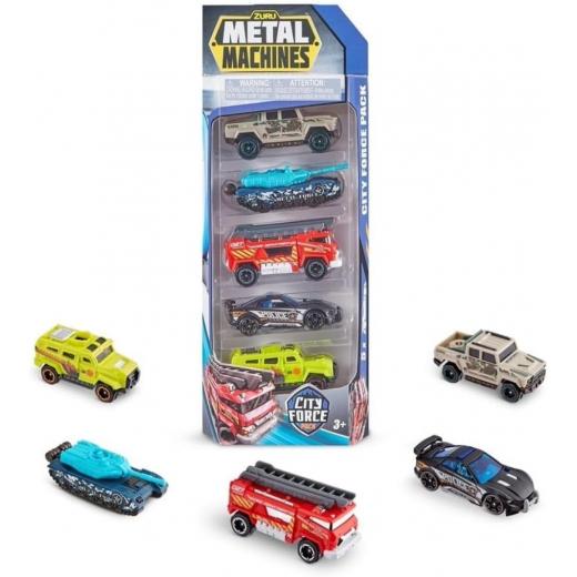 Zuru Metal Machines City Force 5pk 6767