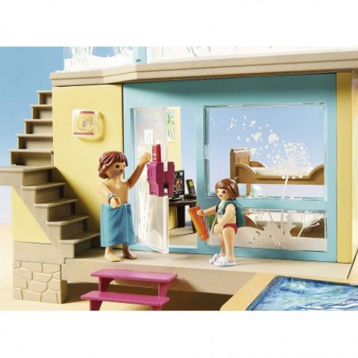 Playmobil Bungalow With Pool, 4 Years And Above