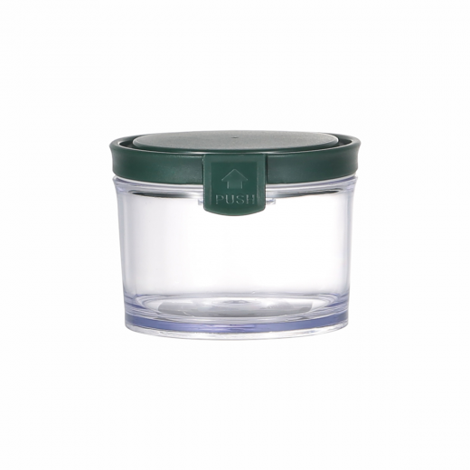 Round Airtight Food Container Jar 250 ml Green