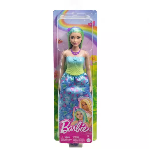 Barbie Doll Royal Blue and Green