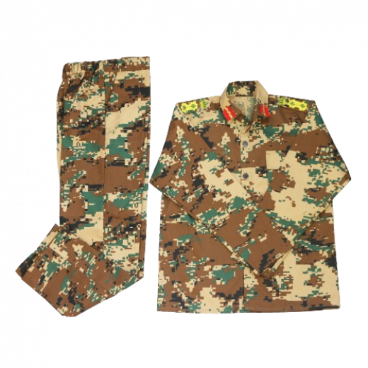 Military Suits For Children Army, Brown Color 9-10 y