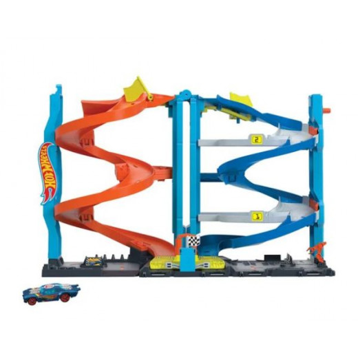 Hot Wheels City Transforming Race Tower