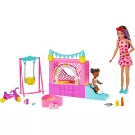 Barbie Skipper Babysitters Inc. Bounce House Playset