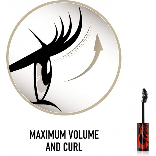 2000 Calorie Curly Addict Mascara Black Curling Mascara 11ml